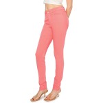 KHAKI & BLUE Women’s The Everyday Garment-Dyed Skinny Jeans – Soft Stretchy High Rise Comfy Casual Pants