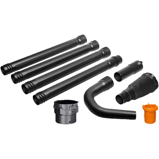 Worx Gutter Cleaning Kit with 11” Inches Tubes for Worx Leaf Blowers, WA4094