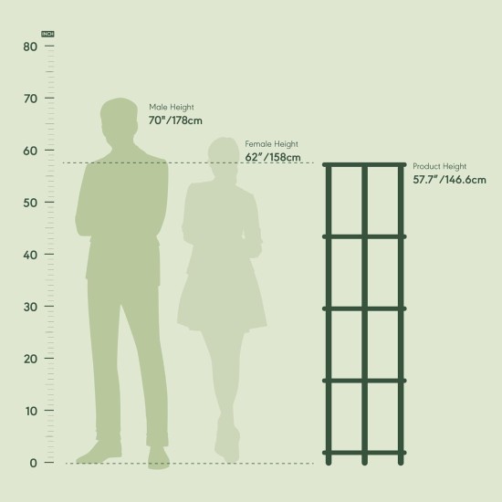 Furinno TURN-N-TUBE Corner Shelf, 5-Tier Corner Bookshelf, Open Storage Shelves, for Organization and Storage, Living Room, Home Office, Garage, Bedroom, Espresso Furinno TURN-N-TUBE Corner Shelf, 5-Tier Corner Bookshelf, Open Storage Shelves, for Organization and Storage, Living Room, Home Office, Garage, Bedroom, Espresso