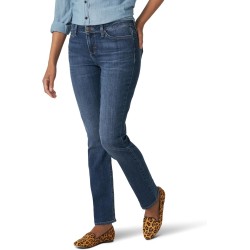 Lee Women's Legendary Mid Rise Straight Leg Jean