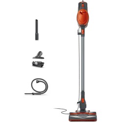 Shark HV302 Rocket Pet Corded Stick Vacuum, Lightweight with Swivel Steering for Carpets & Hard Floors, Converts to Hand Vacuum, Includes Crevice Tool, Pet Multi-Tool & Precision Duster, Orange
