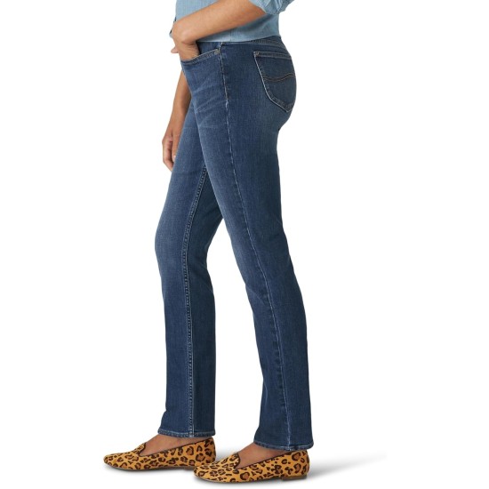 Lee Women's Legendary Mid Rise Straight Leg Jean