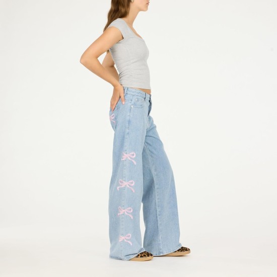 Forever 21 Women's Wide-Leg Jeans