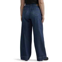 Lee Women's Plus Size Legendary High Rise Trouser Jeans