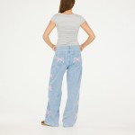 Forever 21 Women's Wide-Leg Jeans