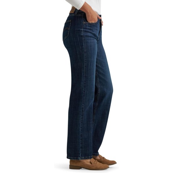 Lee Women's Legendary Relaxed Straight Jean