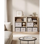 SONGMICS Foldable Storage Organizer Boxes, Set of 3 Storage Basket Bins with Lids, Handles, Clothes Organizer, 15.7 x 11.8 x 9.8 Inches, Non-Woven Fabric, Summer Sand URZB003K01 SONGMICS Foldable Storage Organizer Boxes, Set of 3 Storage Basket Bins with Lids, Handles, Clothes Organizer, 15.7 x 11.8 x 9.8 Inches, Non-Woven Fabric, Summer Sand URZB003K01