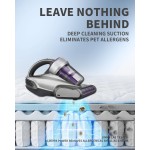 Jimmy Mattress Vacuum Cleaner, Anti-allergen Bed Vacuum Cleaner with UV-C Light & High Heating Tech, 14Kpa Suction 480W Powerful Handheld Vacuums for Dust & Pet Hair(JV35, Corded)