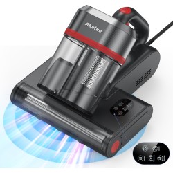 Abolee Bed Vacuum Cleaner, 6-in-1 Mattress Vacuum Cleaner Bed Vacuum Cleaner with UV-C Light & 15kPa Suction, Powerful Double-Cup Handheld Vacuum, Corded Handheld Vacuum for Dust, Silver-Gray Abolee Bed Vacuum Cleaner, 6-in-1 Mattress Vacuum Cleaner Bed Vacuum Cleaner with UV-C Light & 15kPa Suction, Powerful Double-Cup Handheld Vacuum, Corded Handheld Vacuum for Dust, Silver-Gray