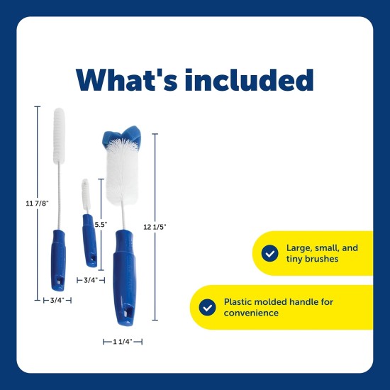 PetSafe Drinkwell Fountain Cleaning Kit - Deep Bowl Cleaning for Hard-to-Reach Areas of Compatible Cat Fountains - Removes Hidden Residue & Maintains Pump Performance