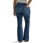 Lee Women's Plus Size Legendary Mid Rise Flare Jean