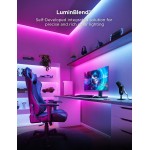 Govee RGBWWIC Strip Light 2 Pro with Matter, 6.56ft Smart LED Strip Lights Compatible with Alexa and Google Assistant, Color Changing LED Lights for Bedroom, Cabinet, Party, Gaming Desk, Home Decor