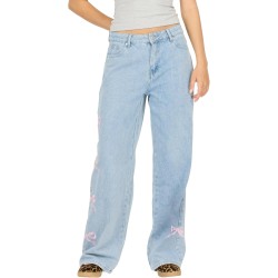 Forever 21 Women's Wide-Leg Jeans
