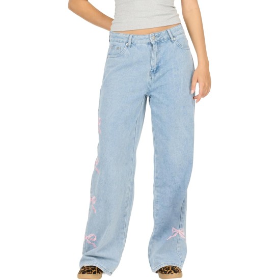 Forever 21 Women's Wide-Leg Jeans