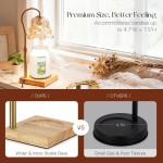 Candle Warmer Lamp with Timer: Flower Gold Candle Lamps Height Adjustable Wax Melt House Warming Gifts New Home Decor Mothers Day Birthday Gift for Women Mom Candle Warmer Lamp with Timer: Flower Gold Candle Lamps Height Adjustable Wax Melt House Warming Gifts New Home Decor Mothers Day Birthday Gift for Women Mom