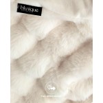 Ultra Soft Cozy Faux Fur Throw Blanket, Fuzzy Plush Thick Bubble Blanket, Luxury Fluffy Blanket for Couch, Sofa, Bedroom, and Living Room, 50x60 Inches, Cream White Ultra Soft Cozy Faux Fur Throw Blanket, Fuzzy Plush Thick Bubble Blanket, Luxury Fluffy Blanket for Couch, Sofa, Bedroom, and Living Room, 50x60 Inches, Cream White