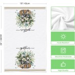Artoid Mode Eucalyptus Truck Flowers Basket Spring Kitchen Towels Dish Towels, 18x26 Inch Farmhouse Decoration Hand Towels Set of 4 Artoid Mode Eucalyptus Truck Flowers Basket Spring Kitchen Towels Dish Towels, 18x26 Inch Farmhouse Decoration Hand Towels Set of 4