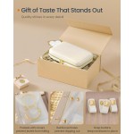 SONGMICS HOME Travel Jewelry Case, Jewelry Organizer Box with Mirror, Jewelry Pouch, Woven Embossed PU Leather, Hard Shell, Large Capacity, Gift Idea, Cloud White UJBC204W01 SONGMICS HOME Travel Jewelry Case, Jewelry Organizer Box with Mirror, Jewelry Pouch, Woven Embossed PU Leather, Hard Shell, Large Capacity, Gift Idea, Cloud White UJBC204W01