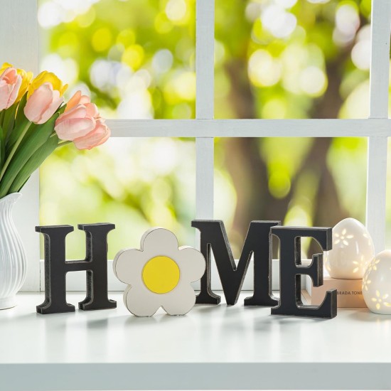 Glitzhome Interchangeable Home Table Signs with 13 Pcs Seasonal Icons, Wooden Changeable Home Sign for Holiday Decor, HOME Letter Sign Ornaments Set Interchangeable Holiday Decorative Shelf Blocks Glitzhome Interchangeable Home Table Signs with 13 Pcs Seasonal Icons, Wooden Changeable Home Sign for Holiday Decor, HOME Letter Sign Ornaments Set Interchangeable Holiday Decorative Shelf Blocks