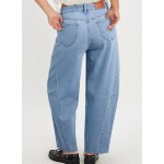 Dokotoo Casual Jeans for Women Loose Baggy Wide Leg Jeans Woman High Waisted Stretchy Denim Pants with Pockets