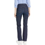 Amazon Essentials Women's Mid-Rise Stretchy Slim Bootcut Jeans