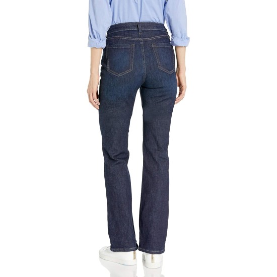 Amazon Essentials Women's Mid-Rise Stretchy Slim Bootcut Jeans