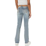 WallFlower Women's Legendary Slim Bootcut Mid-Rise Belted Insta Stretch Juniors Jeans (Standard and Plus)