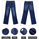 GRAPENT Womens Flare Jeans High Waisted Wide Leg Baggy Jean for Women Stretch Denim Pants GRAPENT Womens Flare Jeans High Waisted Wide Leg Baggy Jean for Women Stretch Denim Pants