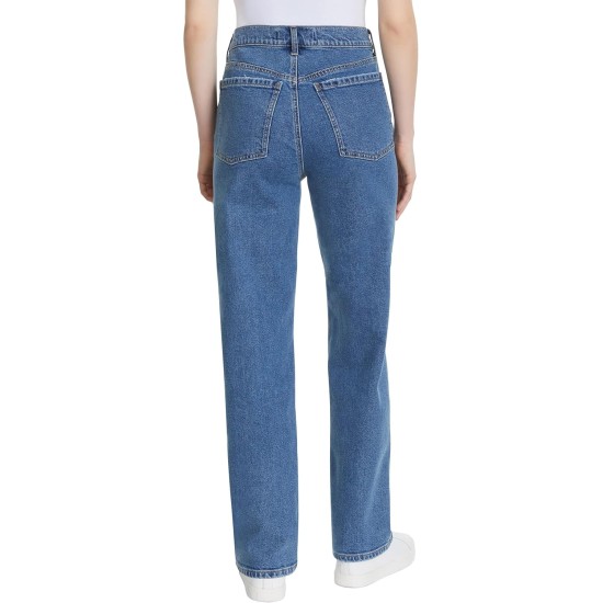 Gloria Vanderbilt Women’s Straight Leg Relaxed Fit Cotton Stretch Jean