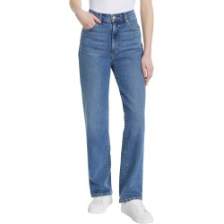 Gloria Vanderbilt Women’s Straight Leg Relaxed Fit Cotton Stretch Jean