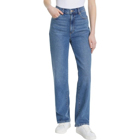Gloria Vanderbilt Women’s Straight Leg Relaxed Fit Cotton Stretch Jean