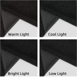 Joydeco Black Velvet Curtains 90 inch Length 2 Panels, Luxury Blackout Rod Pocket Thermal Insulated Window Curtains, Super Soft Room Darkening Drapes for Living Dining Room Bedroom,W52 x L90 inches