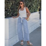 GRAPENT Barrel Jeans for Women Trendy High Waisted Cropped Baggy Wide Leg Pull On Elastic Waist Stretchy Denim Pants GRAPENT Barrel Jeans for Women Trendy High Waisted Cropped Baggy Wide Leg Pull On Elastic Waist Stretchy Denim Pants