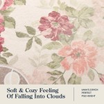 Lahome Floral Washable Rugs 5x7,Rugs for Living Room Boho Area Rug,Vintage Rugs for Bedroom Girls Non Slip Low Pile Ultra-Thin Large Carpet for Farmhouse,Dining Room,Kids Playroom Nina (5'X7',Beige) Lahome Floral Washable Rugs 5x7,Rugs for Living Room Boho Area Rug,Vintage Rugs for Bedroom Girls Non Slip Low Pile Ultra-Thin Large Carpet for Farmhouse,Dining Room,Kids Playroom Nina (5'X7',Beige)