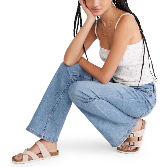 Aeropostale Women's Mid Rise Flare Jean