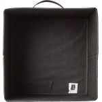 Amazon Basics Collapsible Fabric Storage Cube Bins Organizer with Handles, Sturdy, Black, 13-x-13-x-13-inch, Pack of 6