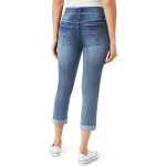 WallFlower Women's Ultra Crop Mid-Rise Insta Soft Juniors (Standard and Plus)