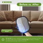 Pet Hair Remover Glove for Couch & Furniture – Reusable Electrostatic Dog & Cat Fur Remover Mitt for Sofa, Upholstery, Carpet & Car Seats, Washable Pet Hair Cleaning Tool