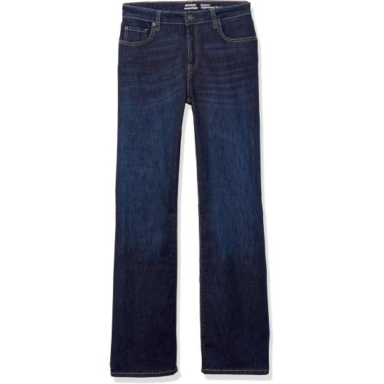 Amazon Essentials Women's Mid-Rise Stretchy Slim Bootcut Jeans