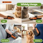 Pet Hair Remover Glove for Couch & Furniture – Reusable Electrostatic Dog & Cat Fur Remover Mitt for Sofa, Upholstery, Carpet & Car Seats, Washable Pet Hair Cleaning Tool