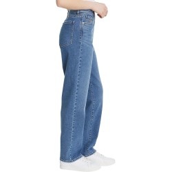 Gloria Vanderbilt Women’s Straight Leg Relaxed Fit Cotton Stretch Jean