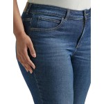 Lee Women's Plus Size Legendary Mid Rise Flare Jean