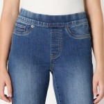 Amazon Essentials Women's Stretch Denim Mid-Rise Pull-On Skinny Jegging